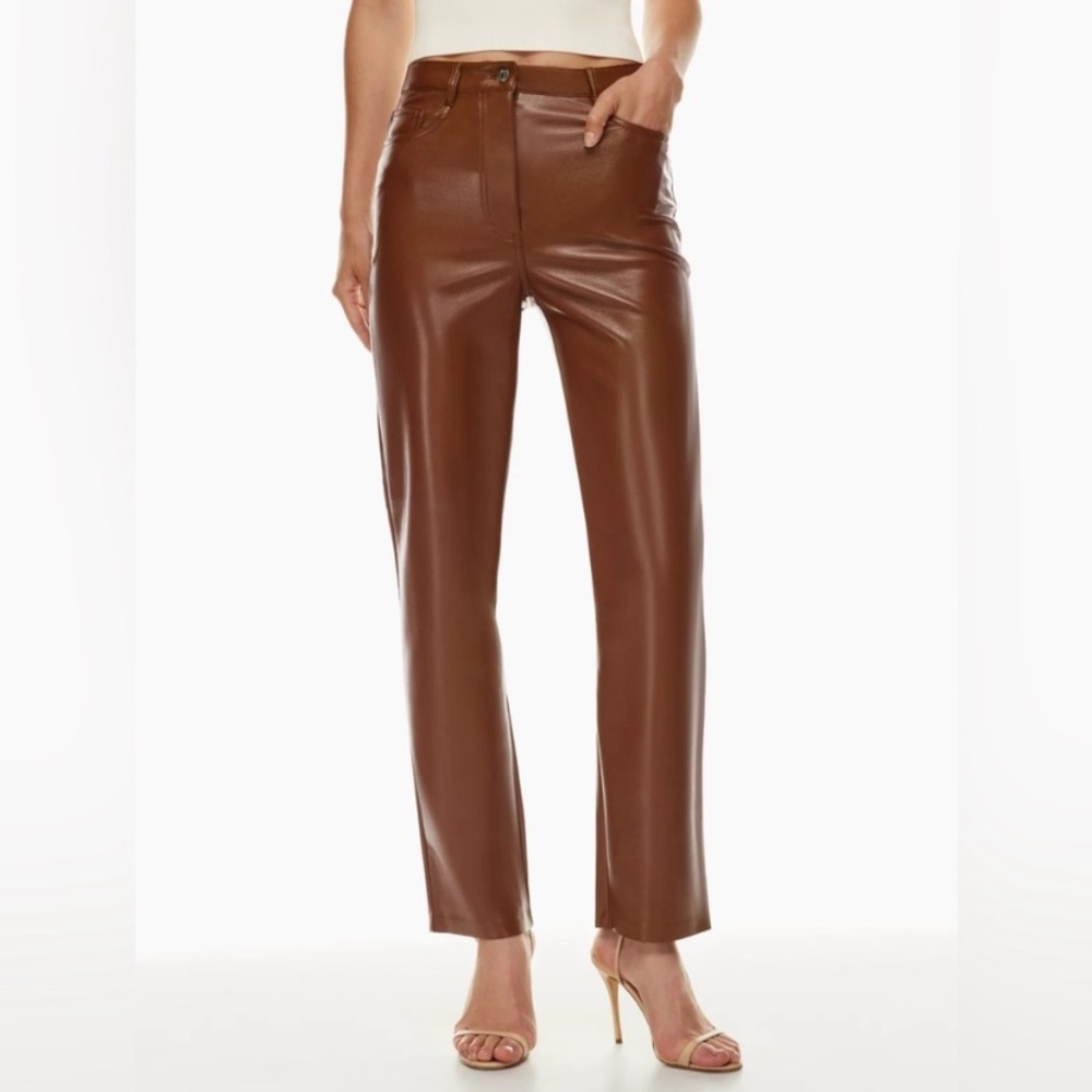 Wilfred The Melina Pant in Cognac NWT size 2